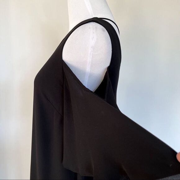 Black Chelsea28 Cold Shoulder Mini Dress - Picture 4 of 7